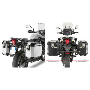 Givi Tubular pannier holder for Trekker Outback Triumph Tiger 800/800XC (11-13)