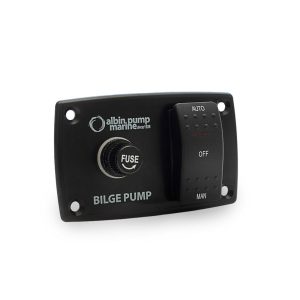 Bilge Pump Panel 3-way 12/24V