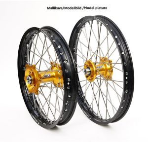 REX WHEELS 21-1,60 RMZ250/RMZ450 05-.. BLACK RIM/GOLD HUB 22MM