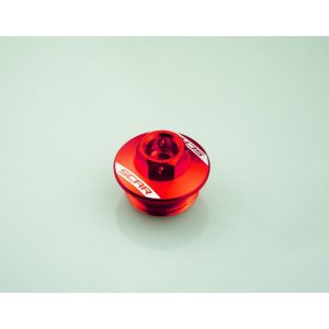 Scar Oil Filler Plug – Honda/Kawasaki/Yamaha Red color