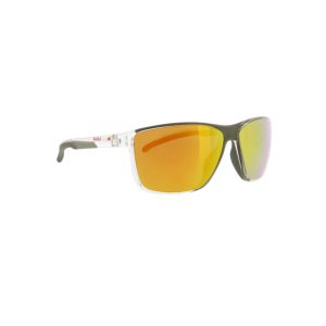 Spect Red Bull Drift Sunglasses x’tal clear/olive green/brown/orange mirror POL
