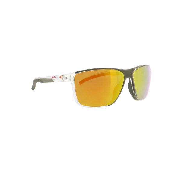 Spect Red Bull Drift Sunglasses x'tal clear/olive green/brown/orange mirror POL