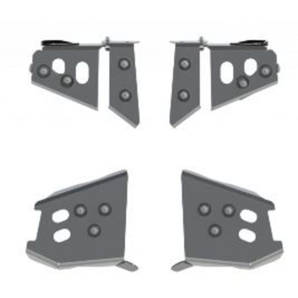 Storm A-arm plates Alu Yamaha