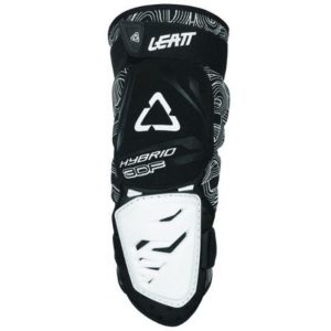 Leatt Knee & Shin Guard 3DF Hybrid EXT Wht/Blk #XXL