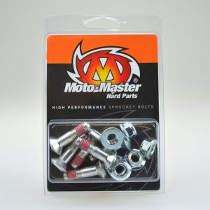 Moto-Master Japanese sprocket bolt kit: 6x M8-30mm Allen head bolt, thread patch