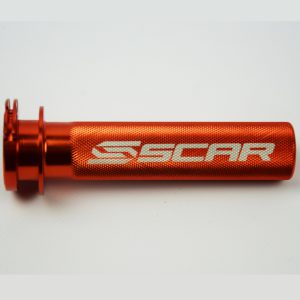 Scar Aluminum Throttle Tube + Bearing – Ktm/Husaberg – Orange color