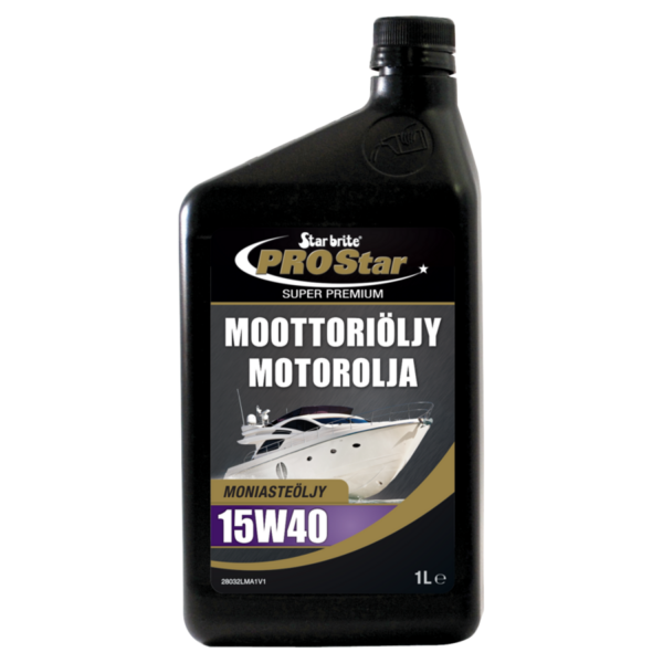 Star brite Pro Star Super Premium Heavy Duty Motor Oil SAE 15W40 1L