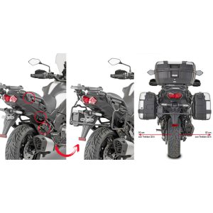 Givi Rapid release side-case holder for MONOKEY® Versys 1000/1000 SE (19)