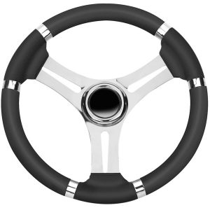 Osculati Steering wheel black wheel 350 mm