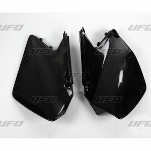 UFO Side number plates RM125/250 06- Black 001