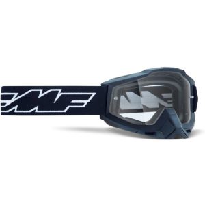 FMF POWERBOMB OTG Goggle Rocket Black – Clear Lens