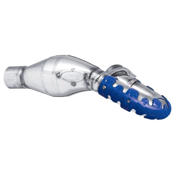 Polisport Armadillo Head Pipe Guard 4T - long version blue