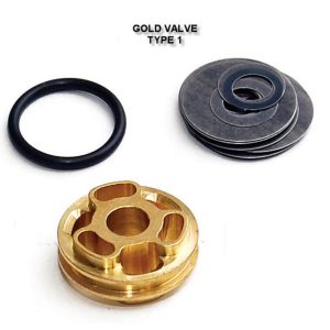RaceTech Fork rebound gold valve kit FRGV 2302