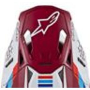 Alpinestars Visor S-M8 – CONTACT Matt Red