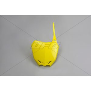UFO Front number plate RM-Z250 10-18,RM-Z450 08-17 Yellow 102