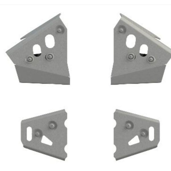 Storm A-arm plates Alu Honda