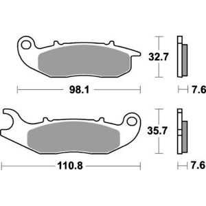 Sbs Brakepads Sintered Offroad