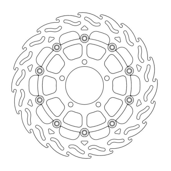 Moto-Master Flame Brakedisc front right Kawasaki: ZX-14R