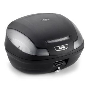 Givi E470 Tech 47 ltr. MONOLOCK topcase SIMPLY (black embossed), universal fitti