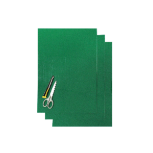 Blackbird Coloured sheet green 47x33cm (3pcs)