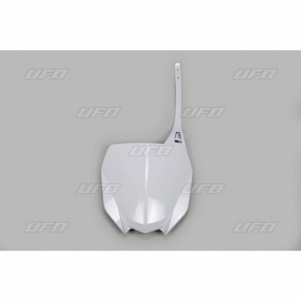 UFO Front numberplate YZF250 19- / YZ450F 18- White 046