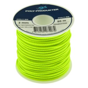 Polyester Rope neonYellow 3,0mm 25m