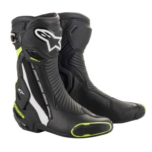 Alpinestars Boots SMX Plus v2 Black/Yellow fluo 42