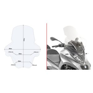 GIVI SPOILER PIAGGIO 350/500 MP3